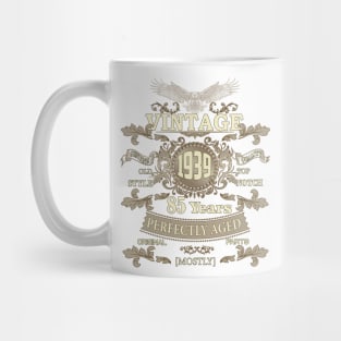 Timeless Treasures- Vintage Ornaments as a Thoughtful 85th Birthday Gift for Him Mug